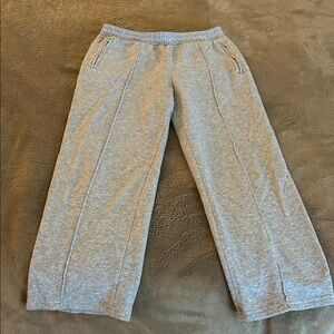 Athletic Works Kids Light Gray Sweatpants
